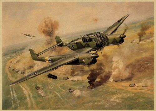 Toile tableaux guerre avion - tableaux,