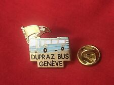 pins DUPRAZ BUS GENEVE egf transport public car autocar tourisme SUISSE