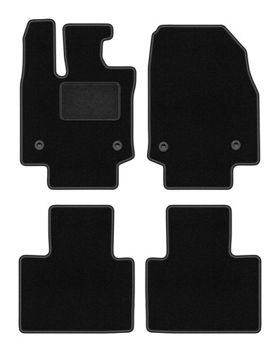 Tapis auto moquette noire - moquette,