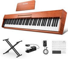 Donner DEP-1S Piano Numérique 88 Touches Clavier Électronique Débutant Bluetooth