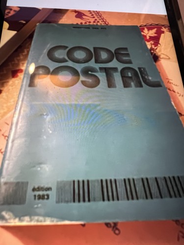 Livre code postal - , édition