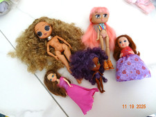 Lot de 5 poupées  figurines OMG Lol Boxy Girls Jade Cupcake Hairdorables