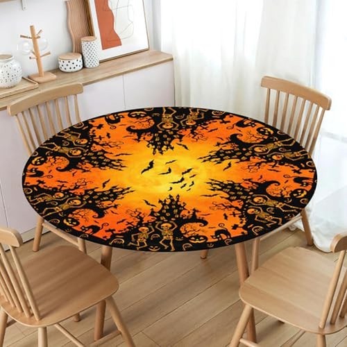 Nappe ronde effrayante 115 - , cm
