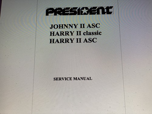 President johny harry cb - harry,