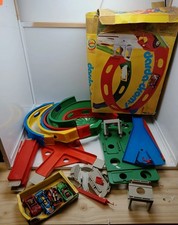 Darda Drom Circuit Avec 4 Voitures En Bel État Boîte Abîmée No Majorette 