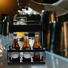  Caisse de bière à distance, 1 pièce, organisateur de bouteilles de bière,