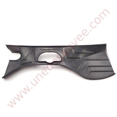 Deflecteur air cache serrure - cache,