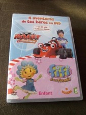 4 AVENTURES HEROS: ROARY la voiture de course / FIFI et ses floramis - DVD- NEUF