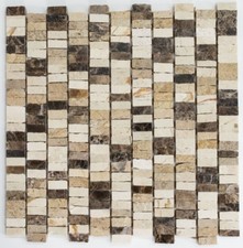 Mosaïque baguette marbre
