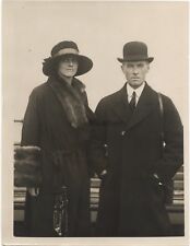 UK Great Britain Conférence désarmement Washington USA 1921 Photo Presse Vintage