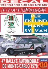 DECAL FIAT RITMO 75 P.EKLUND