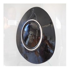 LONGWY Crépuscule céramique faïence assiette fait main art déco PN France N40