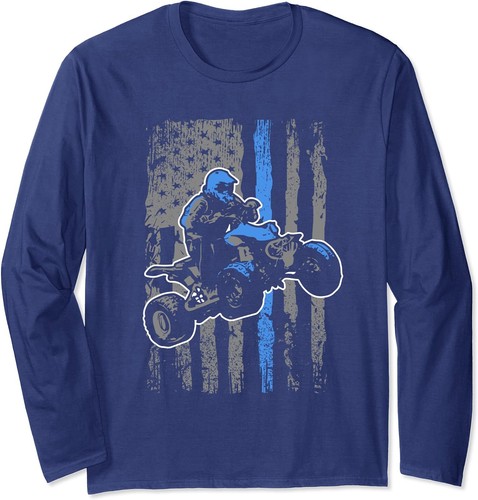 American flag four wheeler - american,
