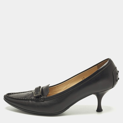 Escarpins mocassins cuir - escarpins,