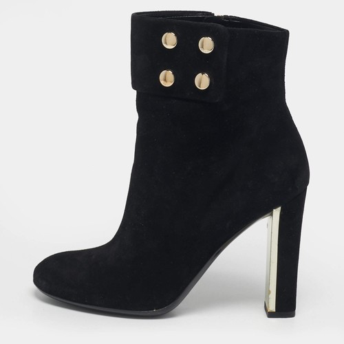 Bottines cloutées daim - bottines,