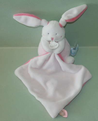 Babynat doudou lapin rose - babynat,