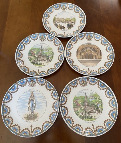 Digoin assiettes faience - digoin,