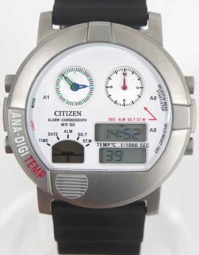 Montre citizen ana digi temp - montre, ana-digi