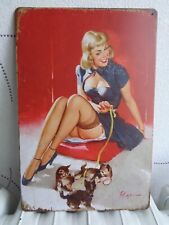 TOLE METAL PIN UP CHATON 20 X