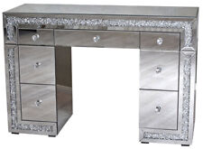 Coiffeuse Étamé Coiffeuse Console Glasmöbel Table de Mur Table Console