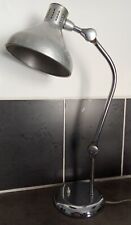Vintage 50/60's Lampe JUMO GS1 Métal chromé Design Industriel Atelier Bureau C5