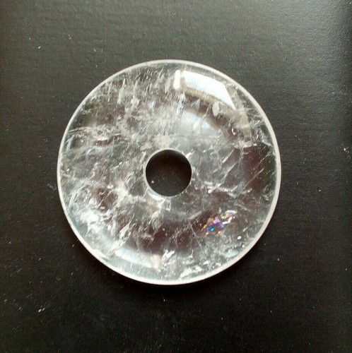 Pendentif donut cristal - , de