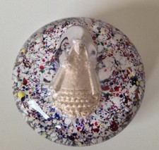 Sulfure Presse Papier Vierge Cristallo Cerame  Pantin Clichy Appert ?