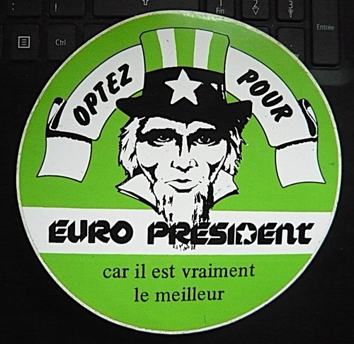 Autocollant stickers euro - stickers, cb