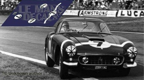 Décal ferrari 250 swb - décal,
