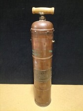 Ancien pulvérisateur en cuivre manuel avec pompe marque le Rénover  Voir Photos 