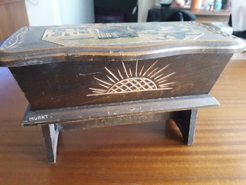 Ancien coffre boite bijoux - ancien, coffre,