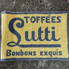 Tapis de jeu de cartes publicitaire Lutti