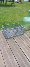Ancien panier metallique De Rangement décoration 