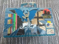 Boite tampons encreurs vintage Batman et Robin Vintage 1996