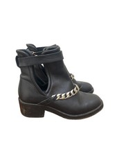 Sandro Iconic Atlanta Leather Boots Size EU 38 / US 8