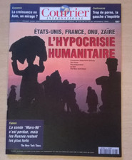 COURRIER INTERNATIONAL - N°316 du 21/11/1996 - USA,France,ONU,Zaïre:humanitaire