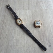 2 montres - Sim plaqué or et