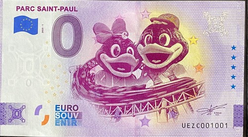 Billet euro parc - 0, paul