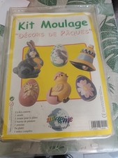 Loisirs créatifs, Kit Moulage " décors de Pâques" 