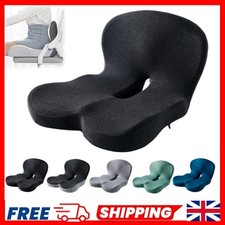 Reenly Coussin de Dossier et de Siège, Coussin de Siège Auto, Siège Ergonomique en Mousse à Mémoire NEUF UK