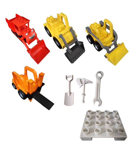 Lego duplo chantier ouvrier - duplo,