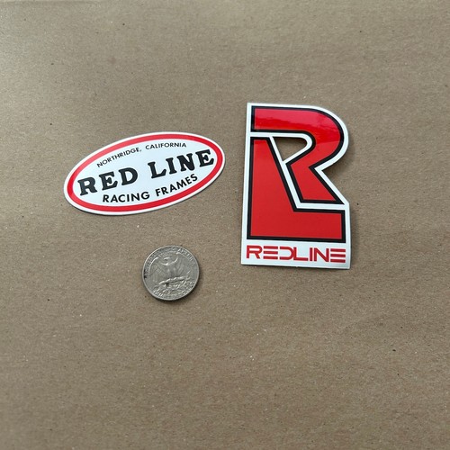 Redline bmx stickers decals - 2,