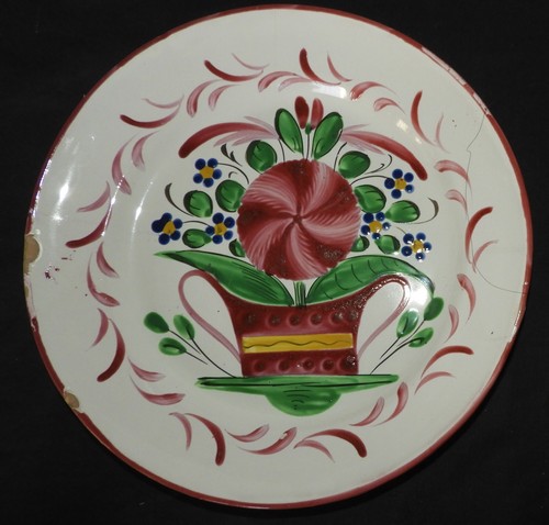 Assiette ancienne xixè - assiette,