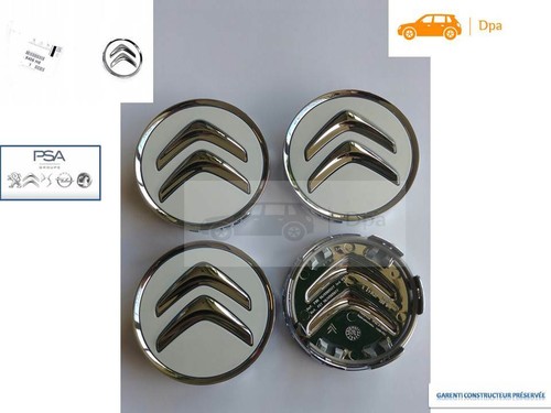 Cache moyeu jantes alliage - 4x,