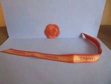 CHANEL - CARTE  CAMELIA  ROUGE