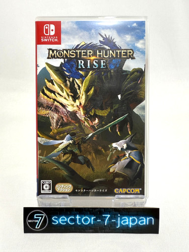 Jeu monster hunter rise - hunter,