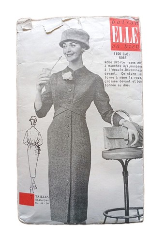 Patron couture vintage elle - patron,