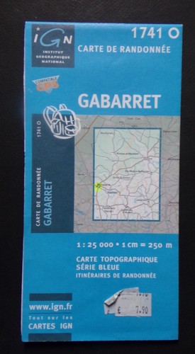 Carte ign série bleue - ign, 1741