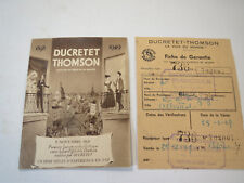 ANCIENNE PUBLICITÉ TSF