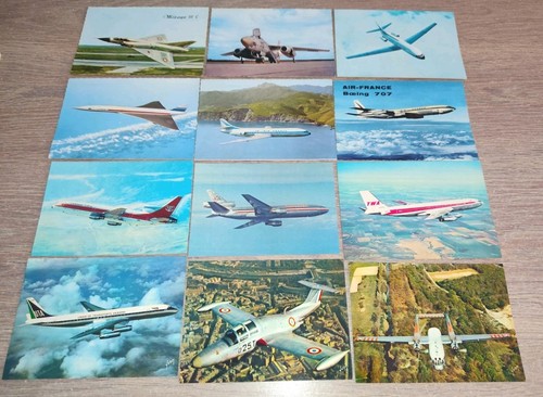 Lot 12 cartes postale - *, de